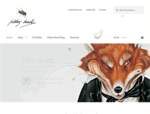 Tablet Screenshot of filthybeasts.com